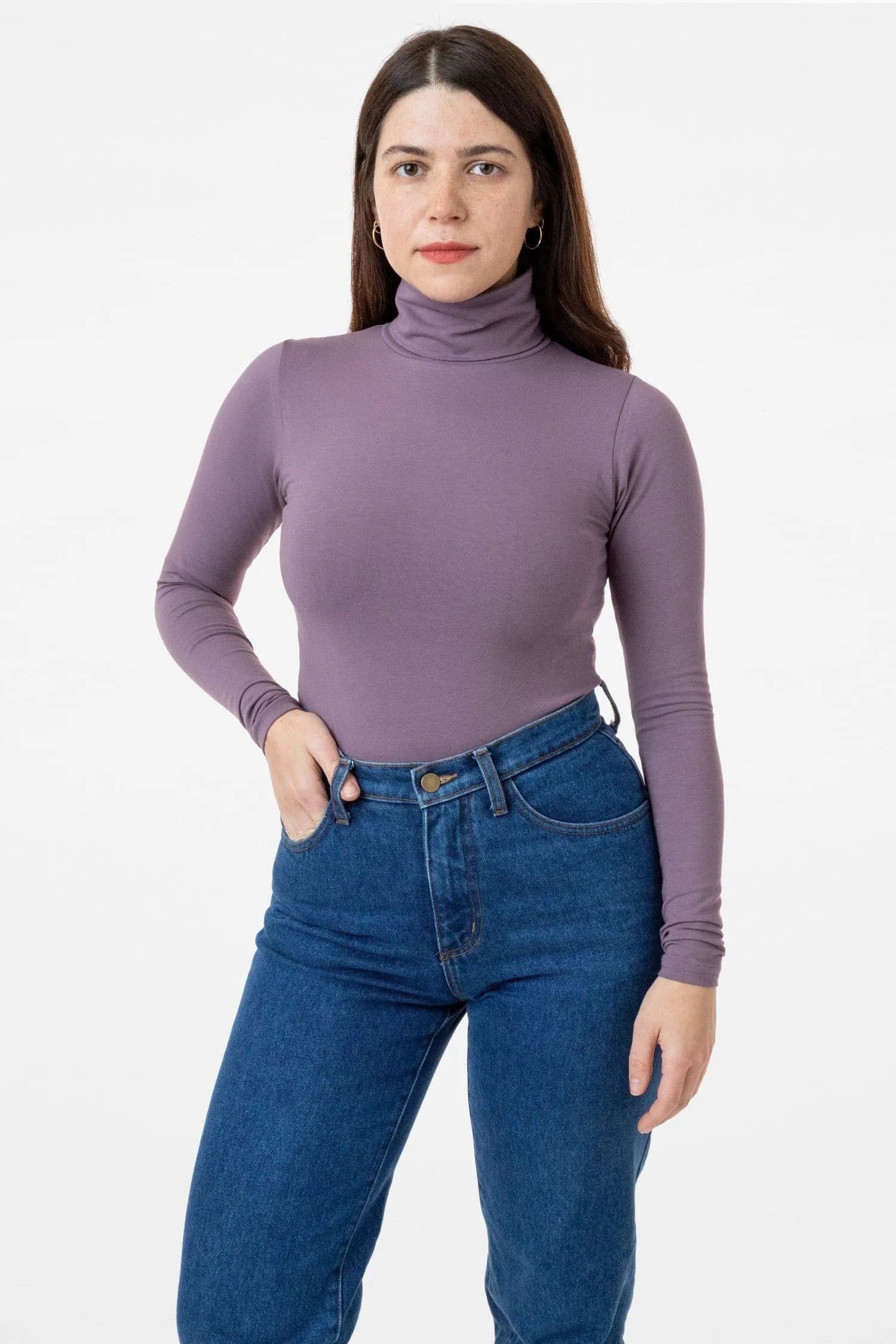 8306 - Cotton Spandex Turtleneck