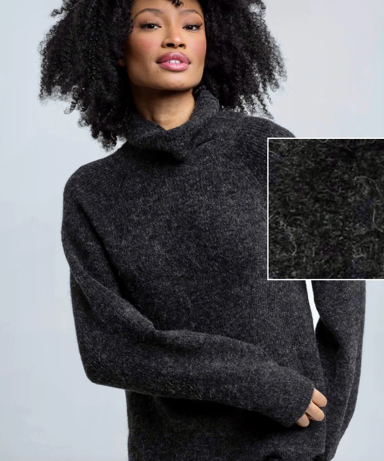 Alpaca Sweater - The “South Bay” Turtleneck Sweater