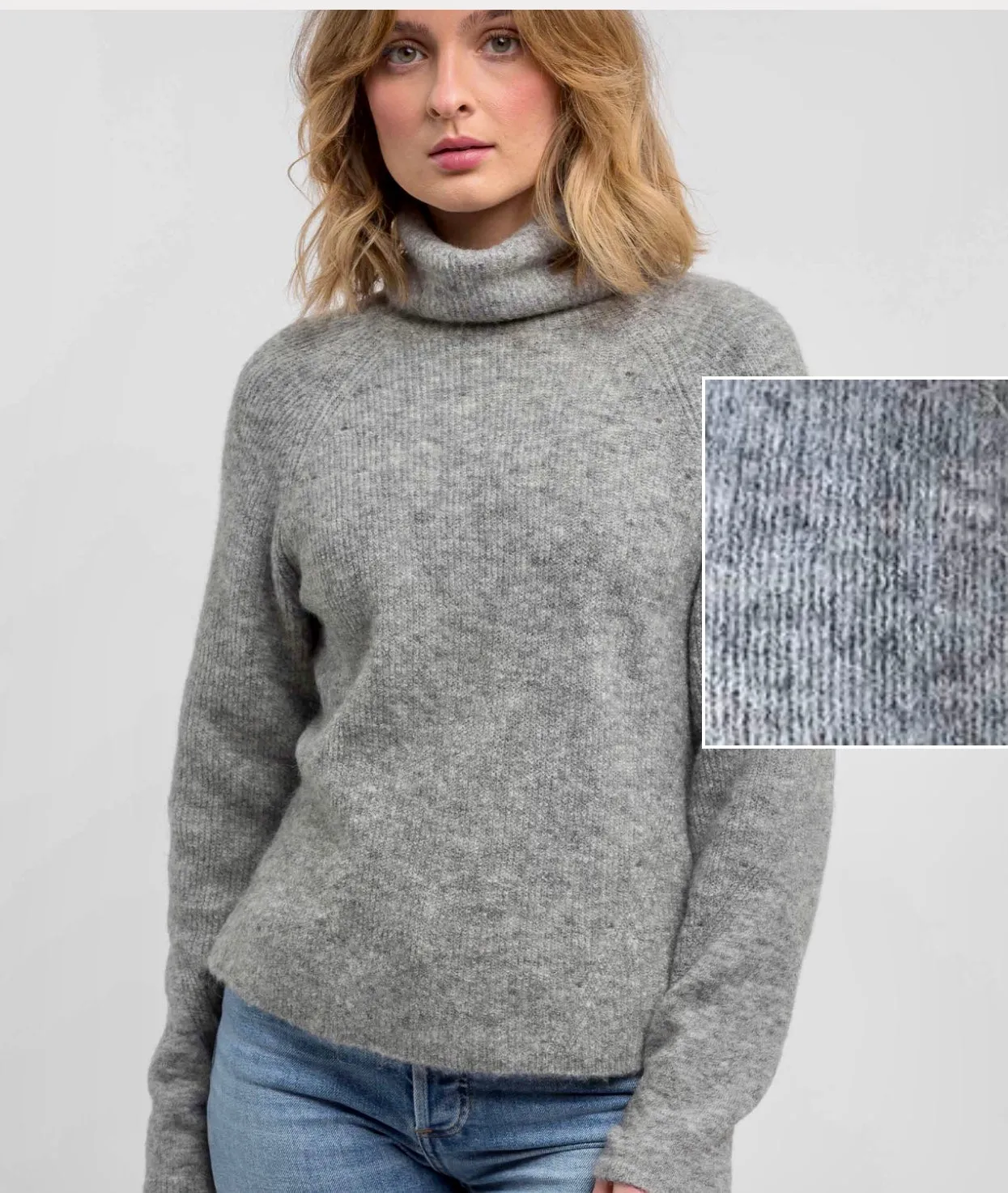 Alpaca Sweater - The “South Bay” Turtleneck Sweater