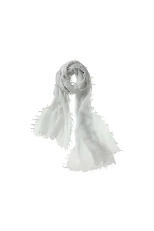 Alpine Cashmere Alta Scarf Featherweight Cashmere | Silver