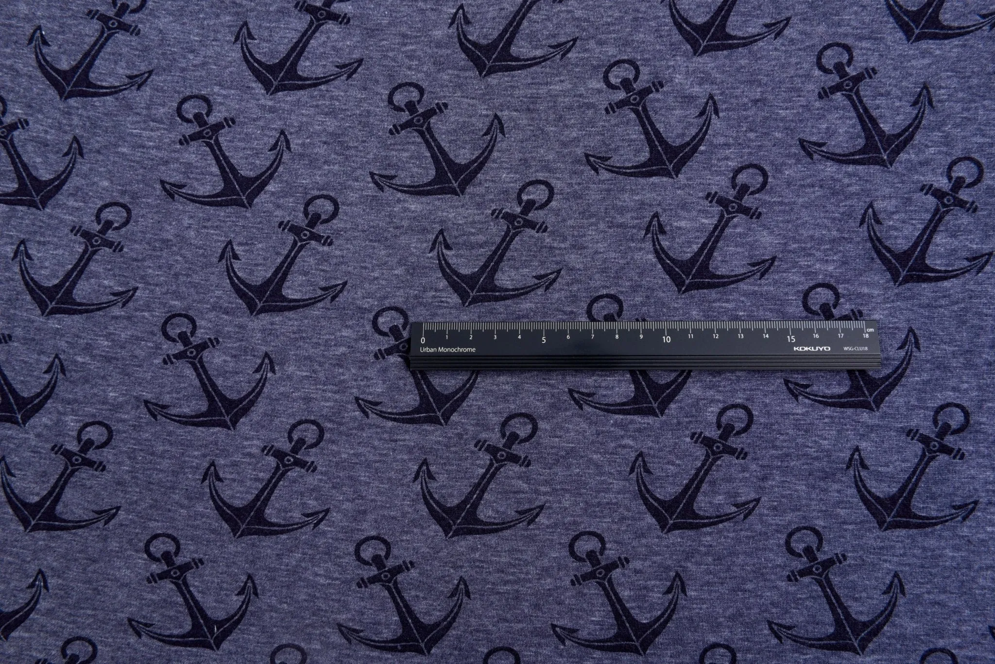 Alpine Fleece Anchor  Print Fabric