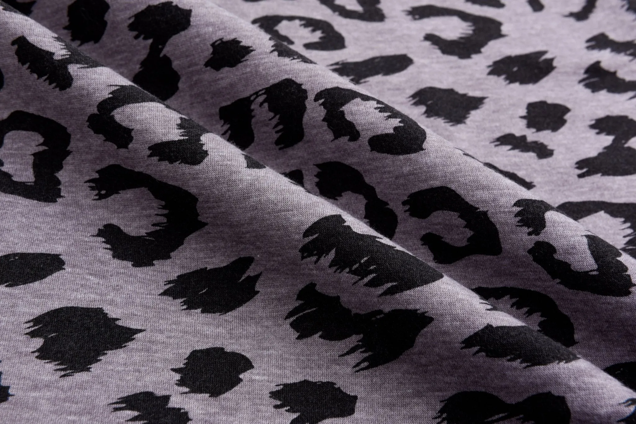 Alpine Fleece Leopard Print Fabric