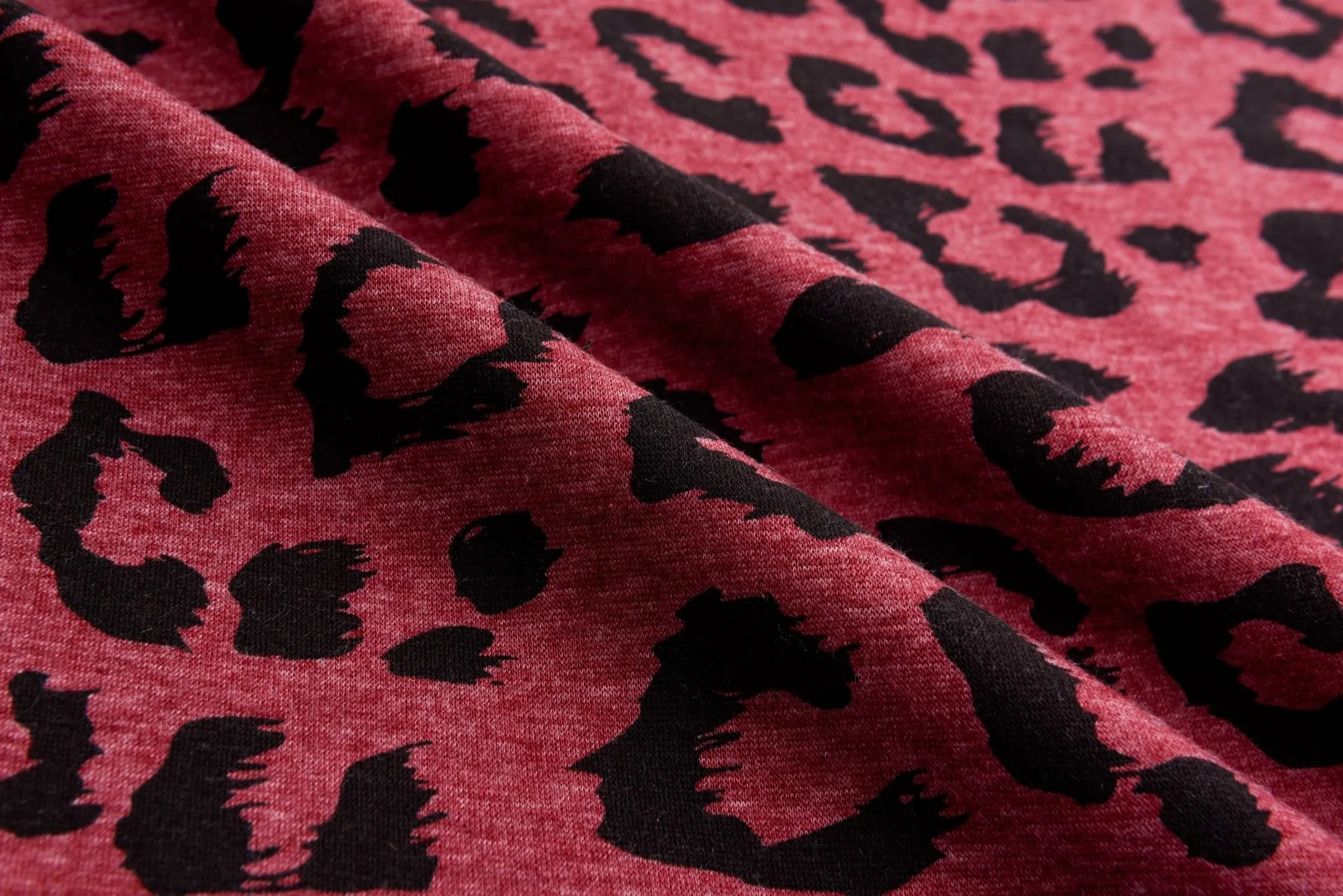 Alpine Fleece Leopard Print Fabric