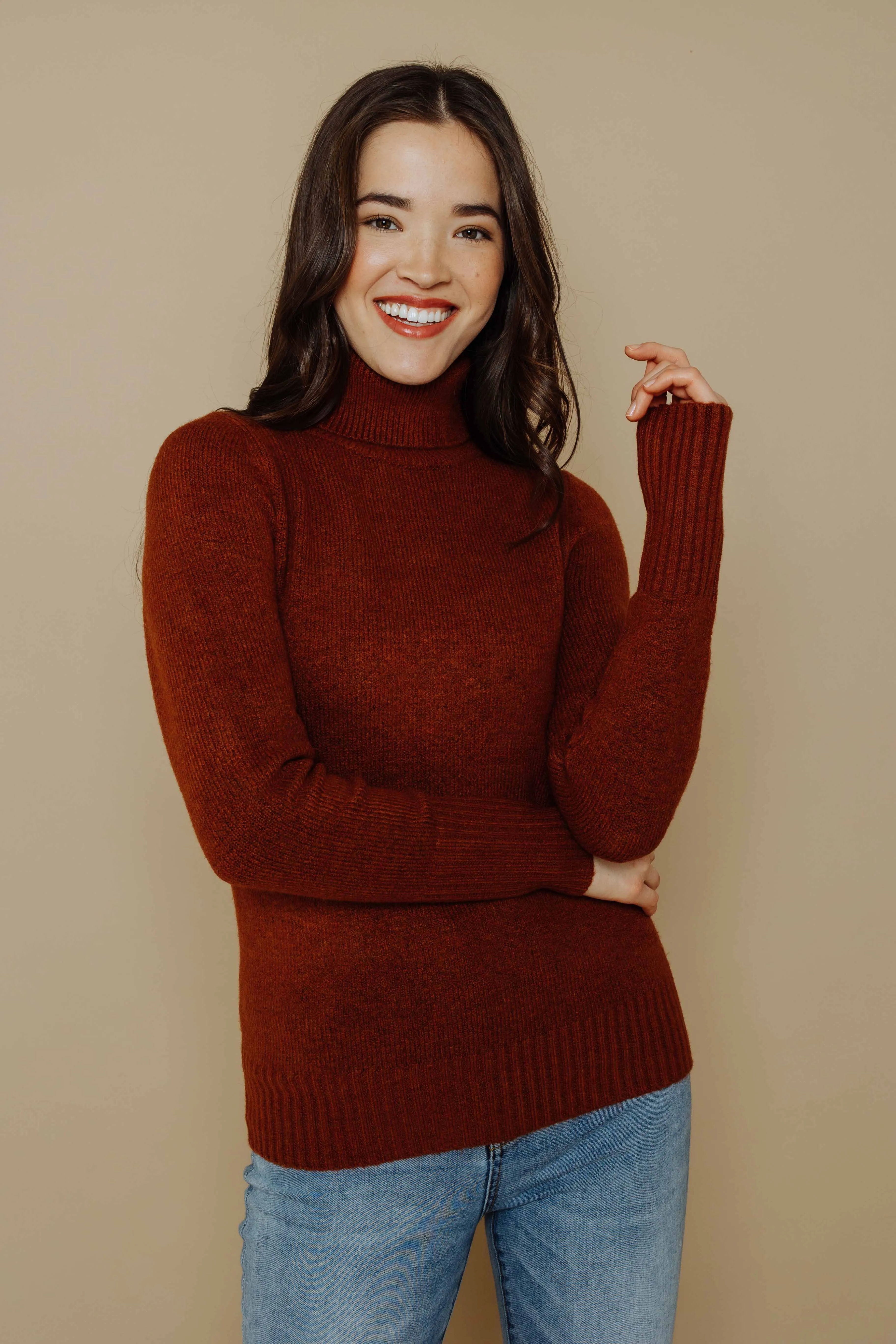 Amanda-Classic Turtleneck Sweater