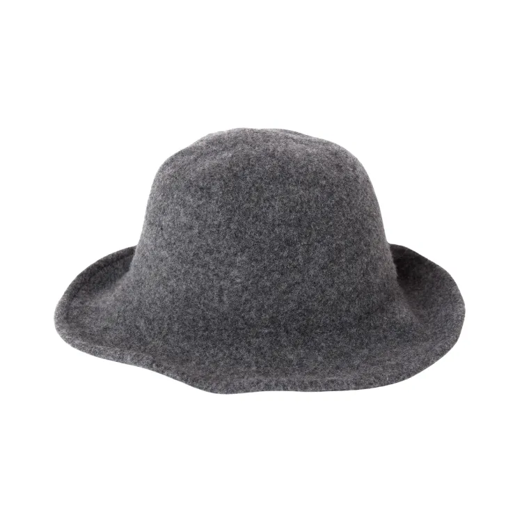 Avenel of Melbourne Boiled Wool Hat - Grey