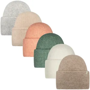 Barts Womens Kylar High Turn Up Knitted Beanie