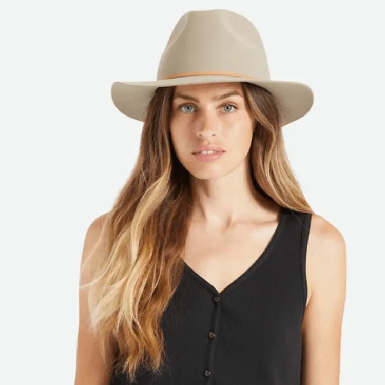 Brixton Wesley Fedora - Safari