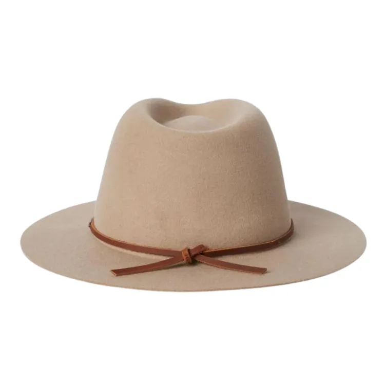 Brixton Wesley Fedora - Sand/Brown