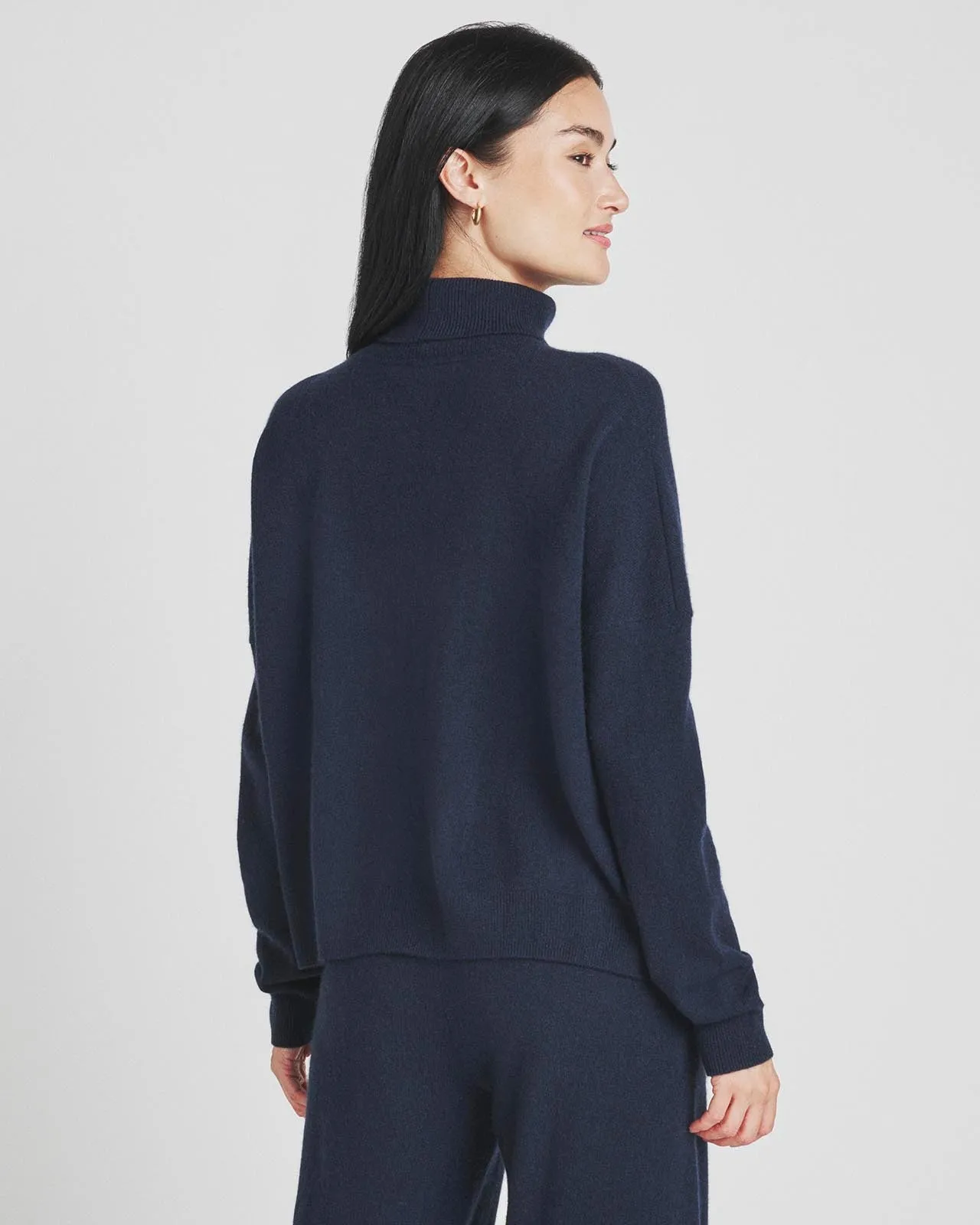 Charlotte Cashmere Turtleneck Sweater