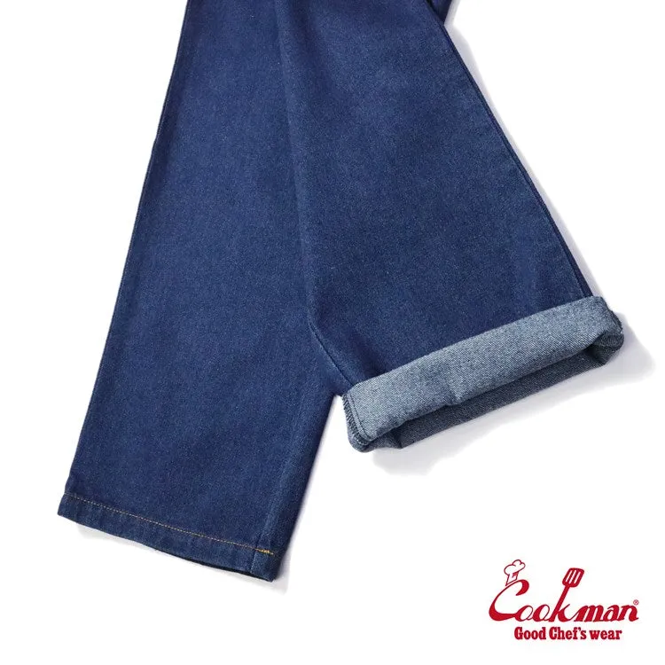 Cookman Chef Pants Semiwide- Denim : Navy