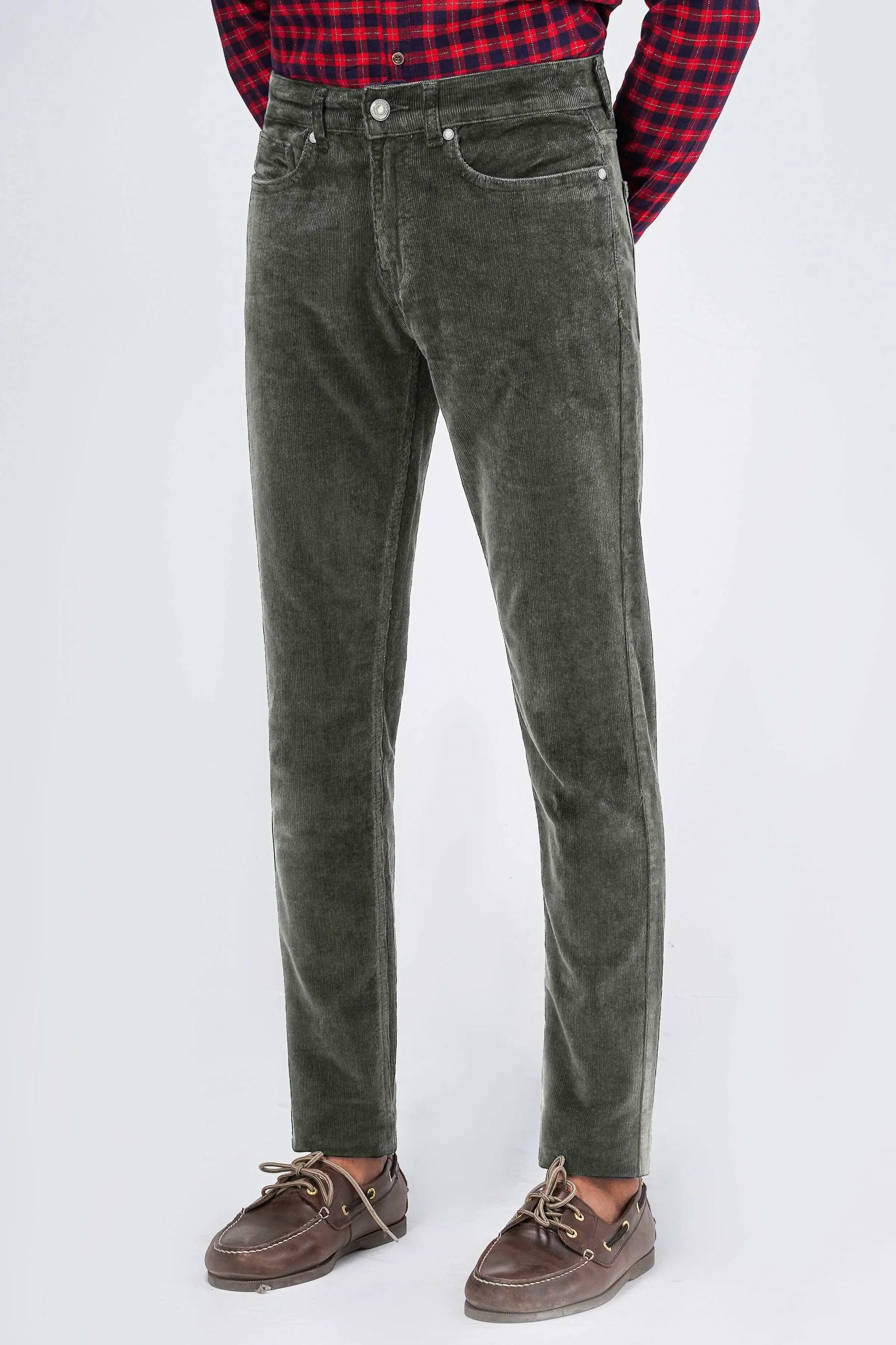 CORDUROY 5-POCKET PANT CHARCOAL