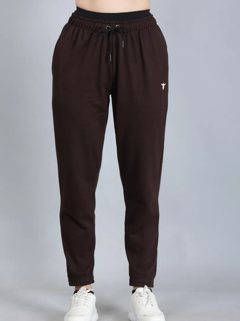 Dark Brown Joggers for Women