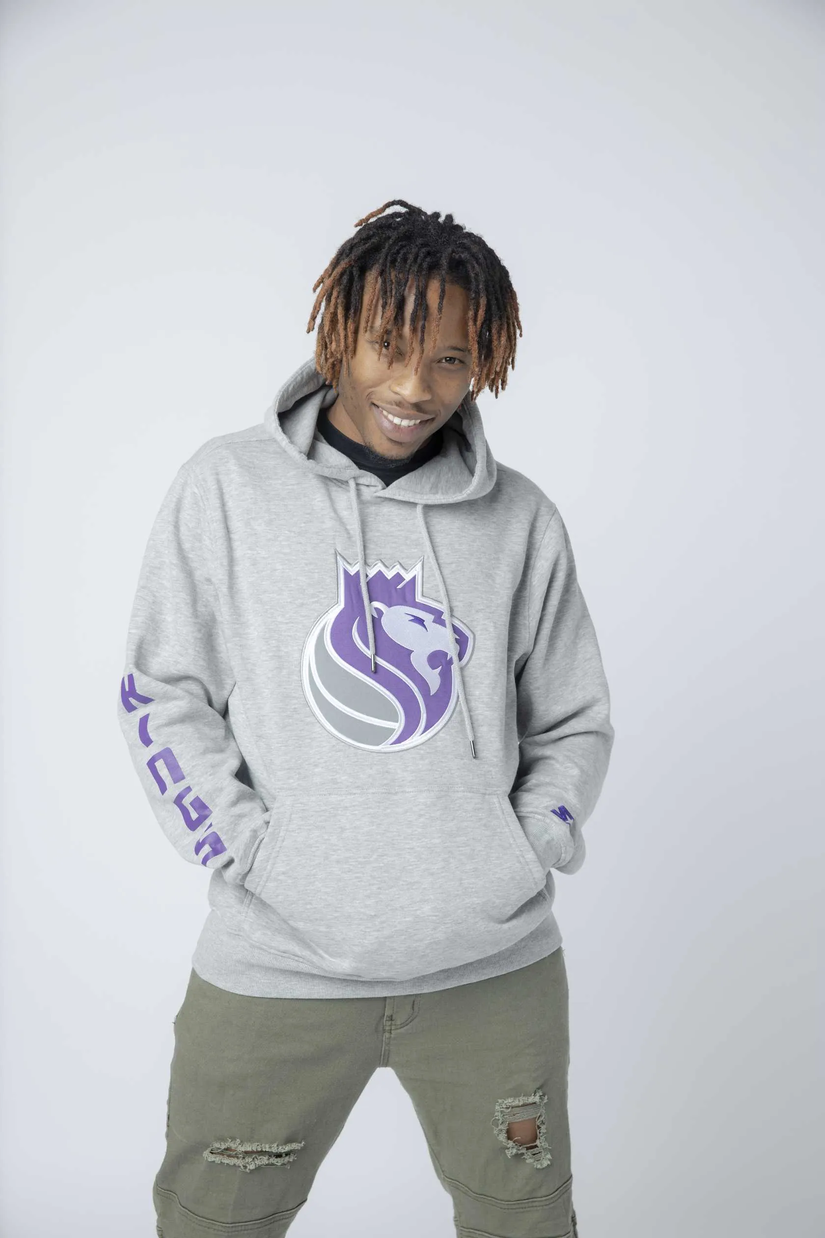 Embroidered Ball Lion Hoodie