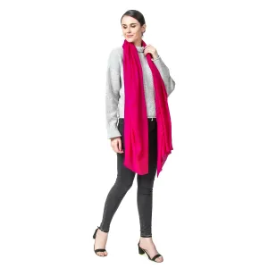 Fuchsia Cashmere Scarf