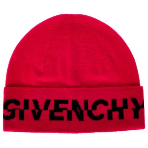 Givenchy Logo Wool Beanie