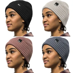 Jack Wolfskin Womens Schwansee Knitted Beanie