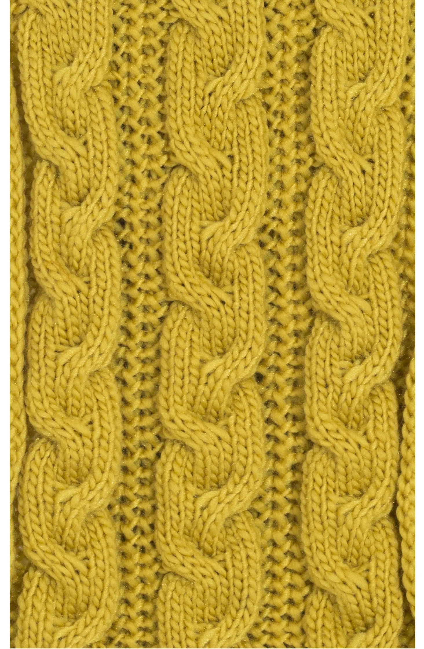 Knit Snood Mustard