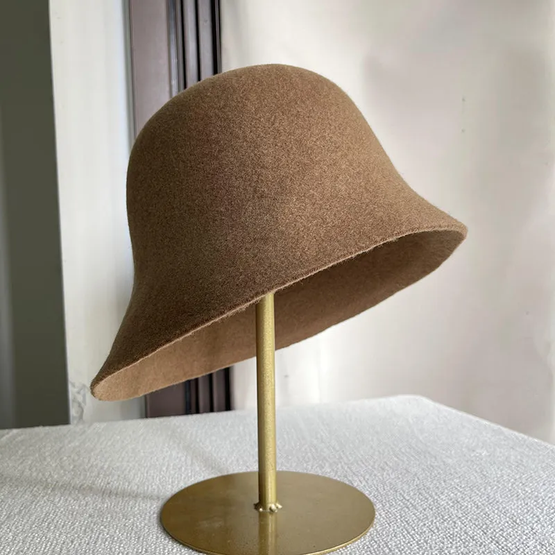 Light Wool Bucket Hat