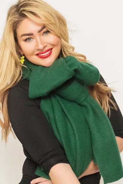 Luxurious Knitted Cashmere Shawl -  Winter Sale 50% Off - At checkout use code Winter50%