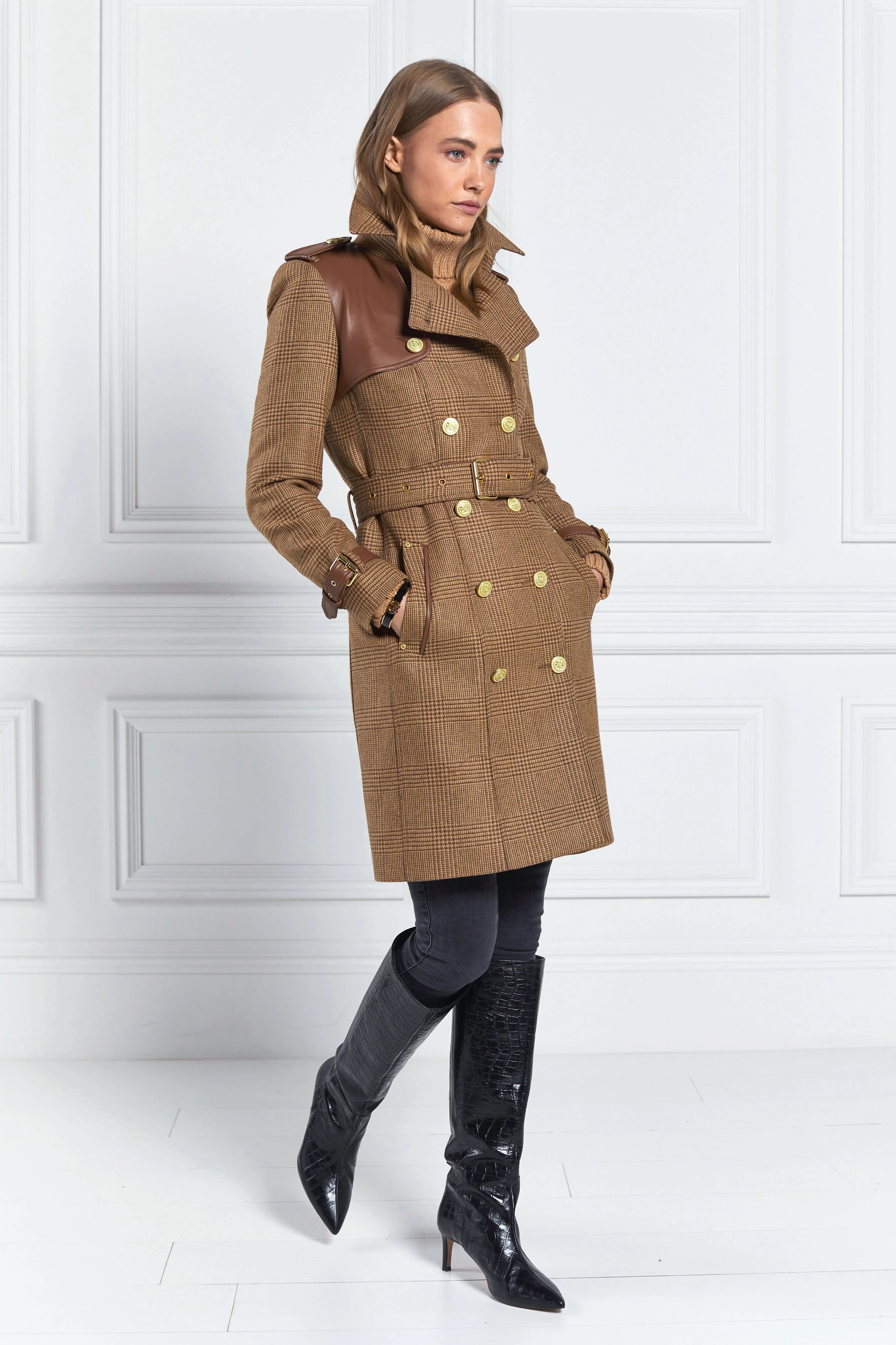 Marlborough Trench Coat (Tawny)