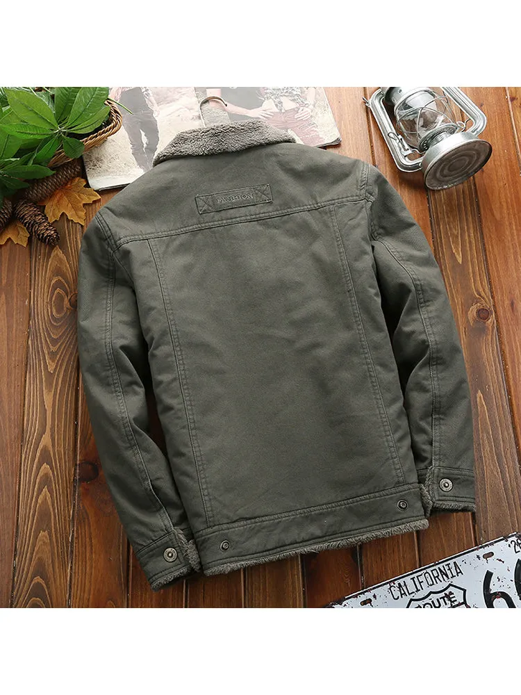 Men'S Cotton Jacket Men'S The Battlefield Military Cotton Clothing