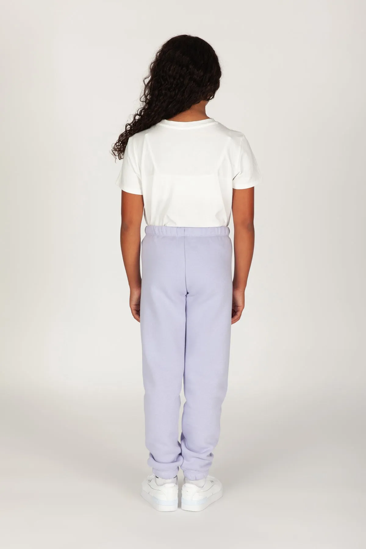 Niki Kids fleece sweatpants in lavender