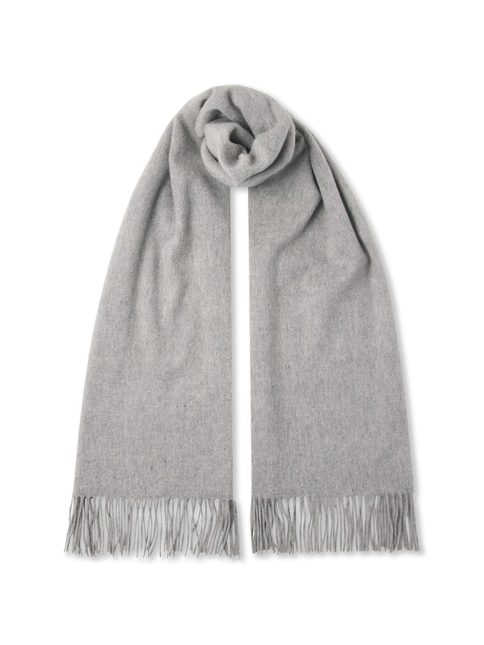 Nino Scarf | Cashmere | grey melange