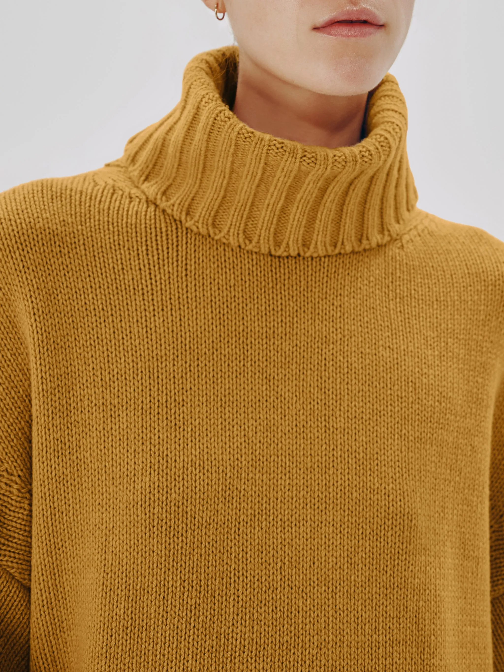 Oversized Turtleneck Sweater