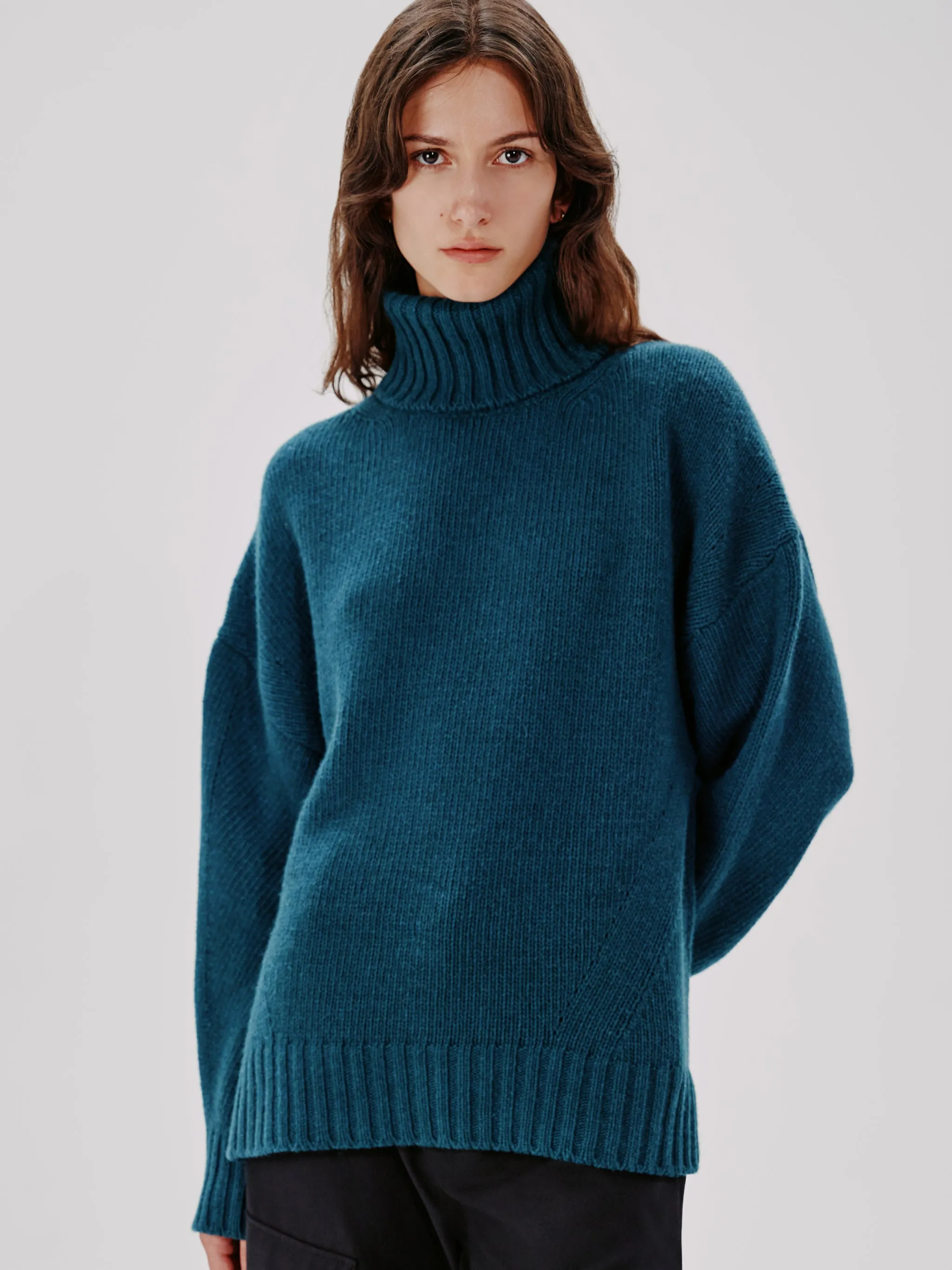 Oversized Turtleneck Sweater