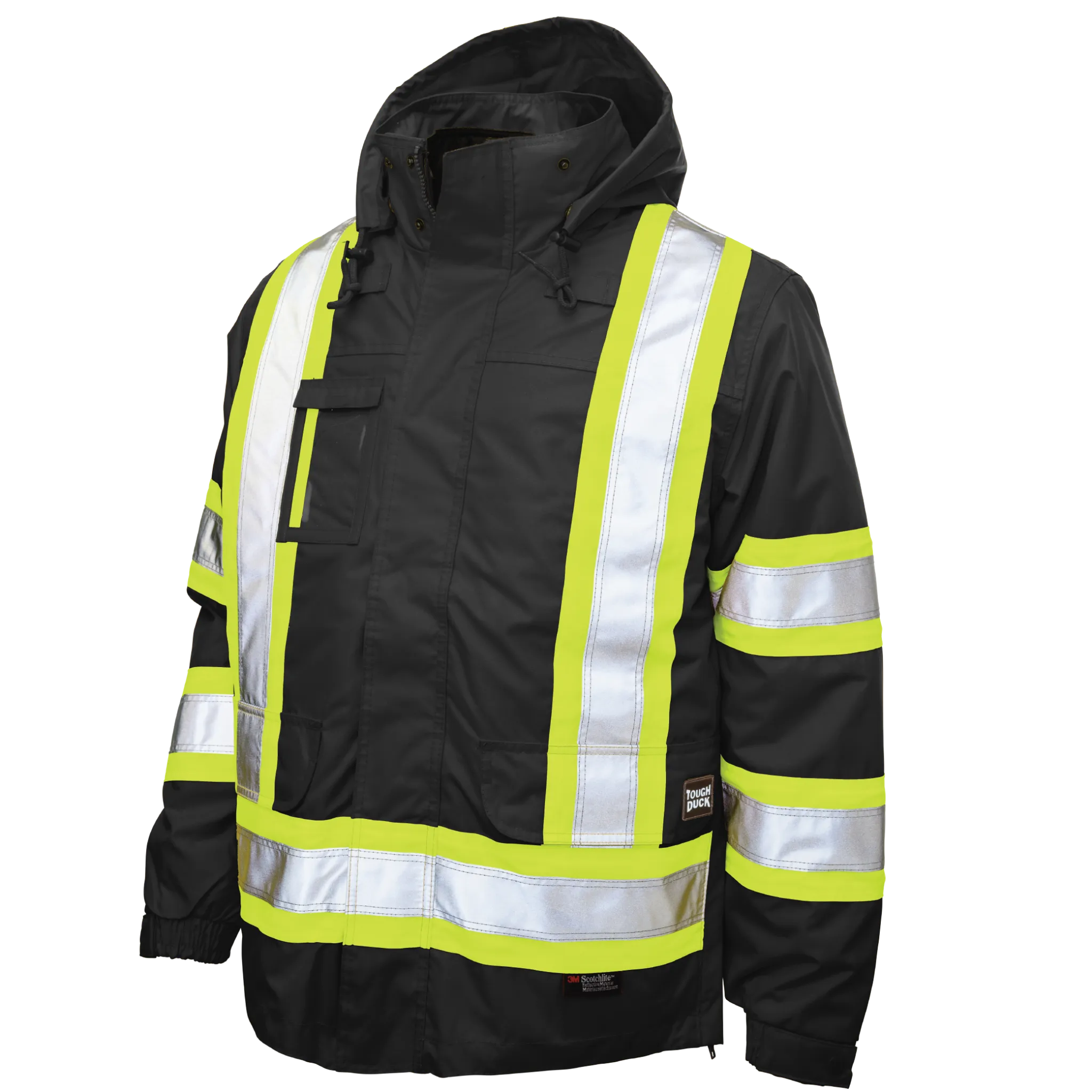 Poly Oxford 5-in-1 Safety Jacket by Tough Duck - Style S426