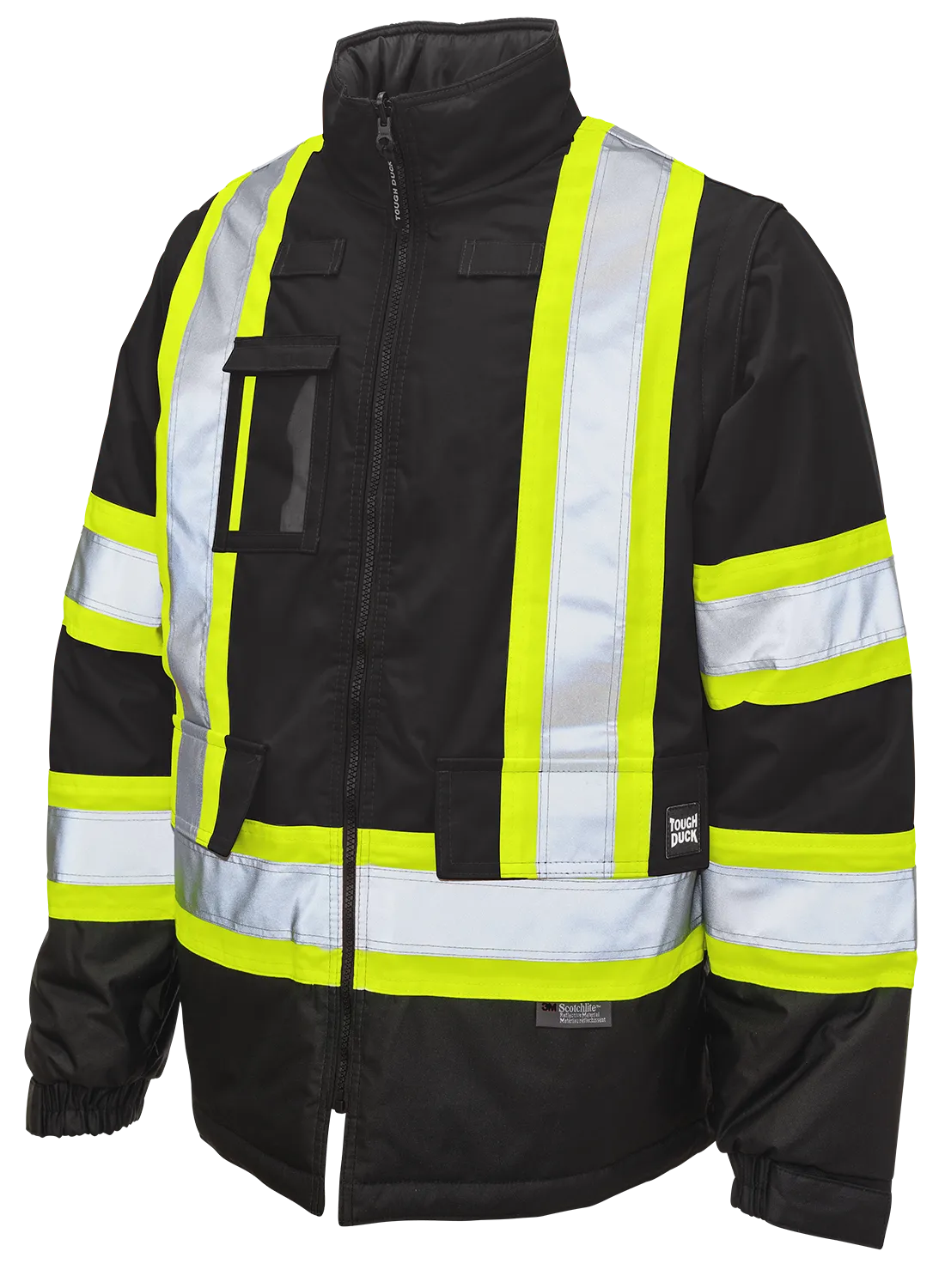 Poly Oxford 5-in-1 Safety Jacket by Tough Duck - Style S426