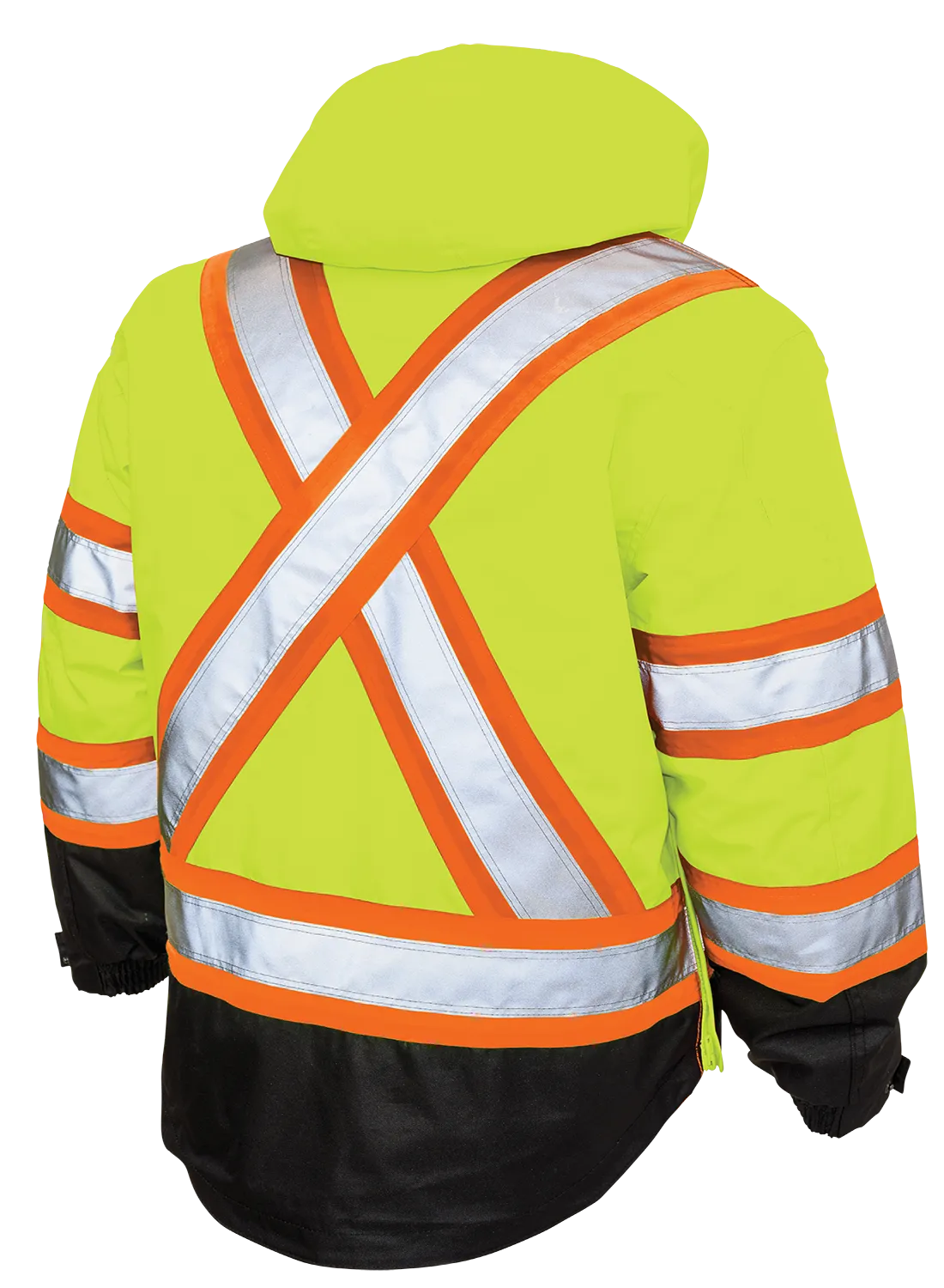 Poly Oxford 5-in-1 Safety Jacket by Tough Duck - Style S426