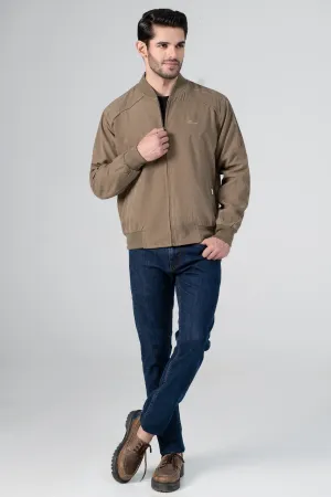 REVERSIBLE JACKET FULL SLEEVE NAVY OLIVE