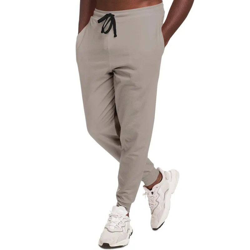 Shaded Pale Red Brown Joggers | Unisex | with PLUS sizes | C0M10Y10K30