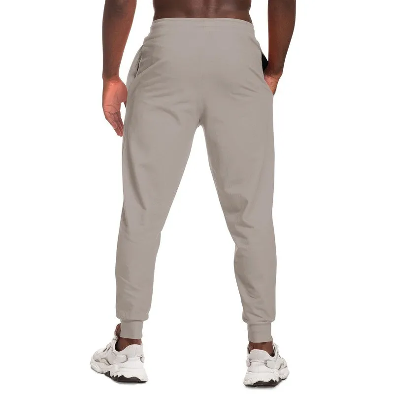 Shaded Pale Red Brown Joggers | Unisex | with PLUS sizes | C0M10Y10K30