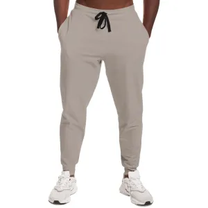 Shaded Pale Red Brown Joggers | Unisex | with PLUS sizes | C0M10Y10K30