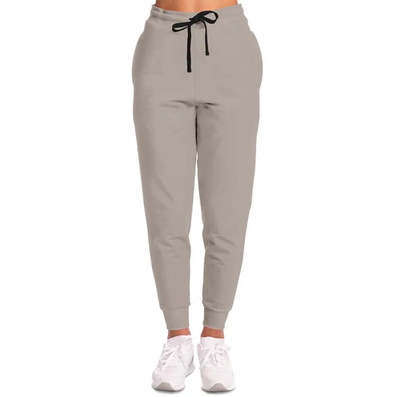 Shaded Pale Red Brown Joggers | Unisex | with PLUS sizes | C0M10Y10K30