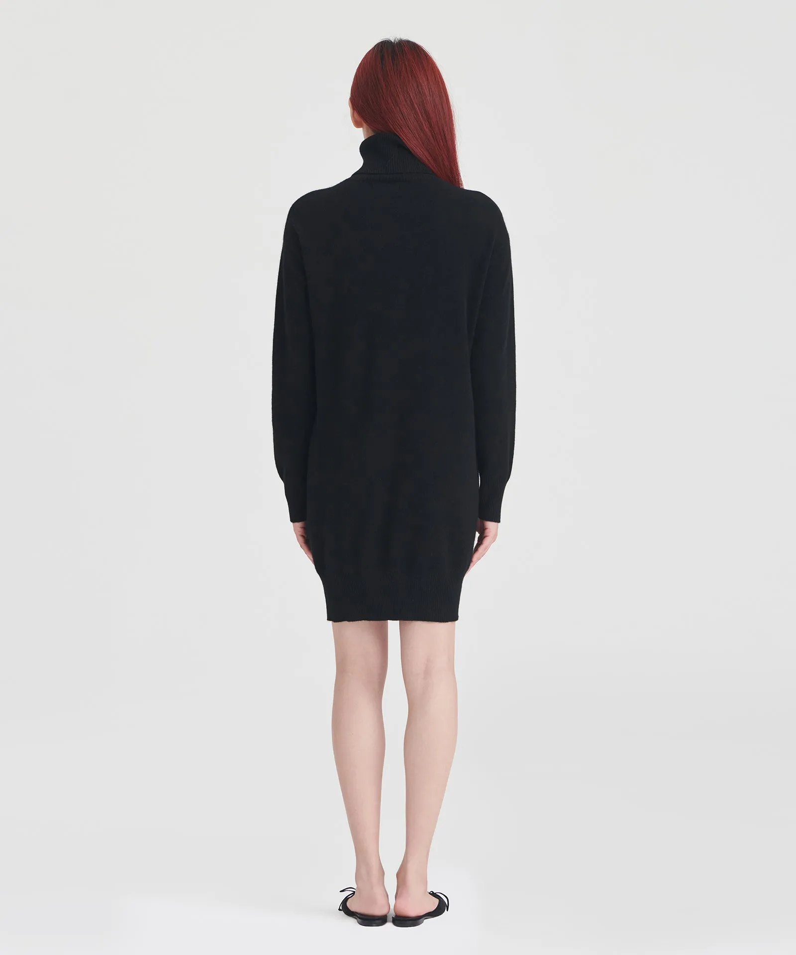 Signature Cashmere Turtleneck Dress