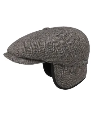 Stetson Hatteras Classic Ear Flaps Flat Cap