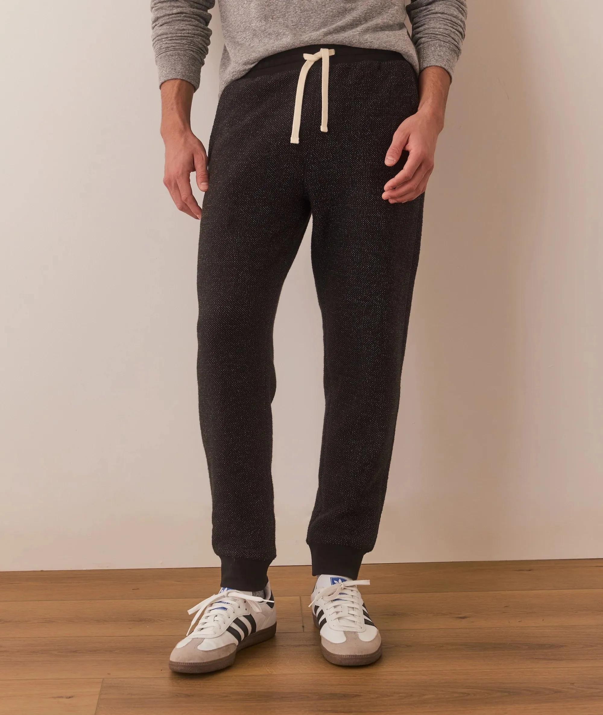 Textured Fleece Jogger