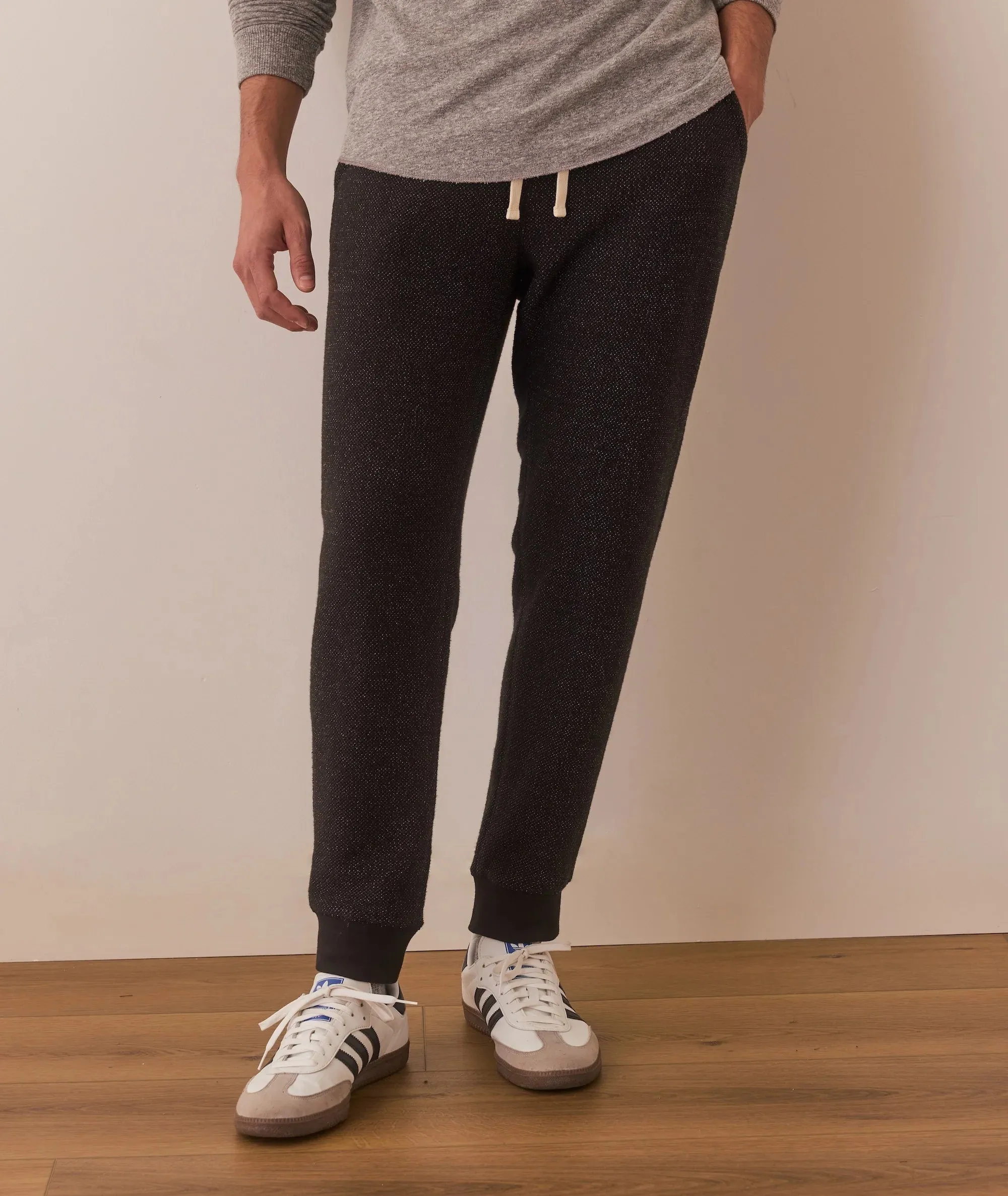 Textured Fleece Jogger