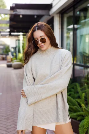 The Cuddle Season Oversized Turtleneck Sweater