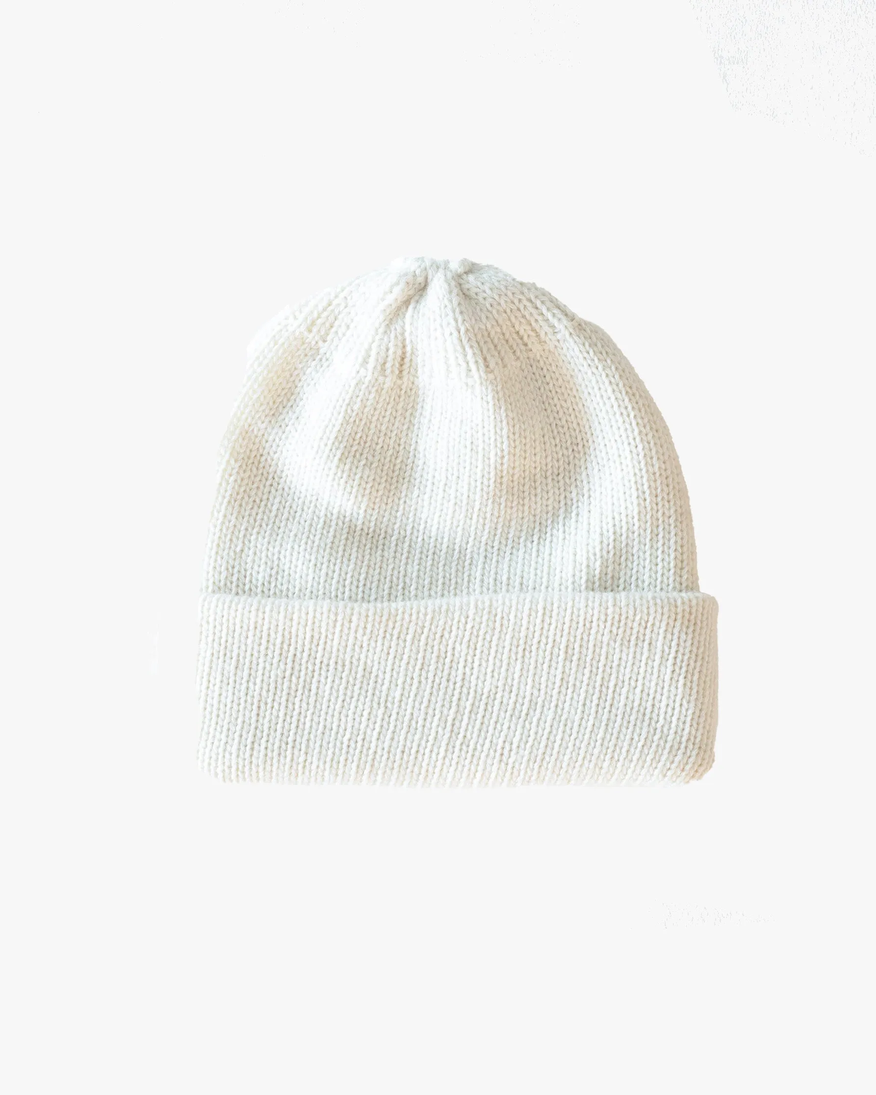 Thunders Love Wool Collection Cashmere & Wool Beanie - Solid White