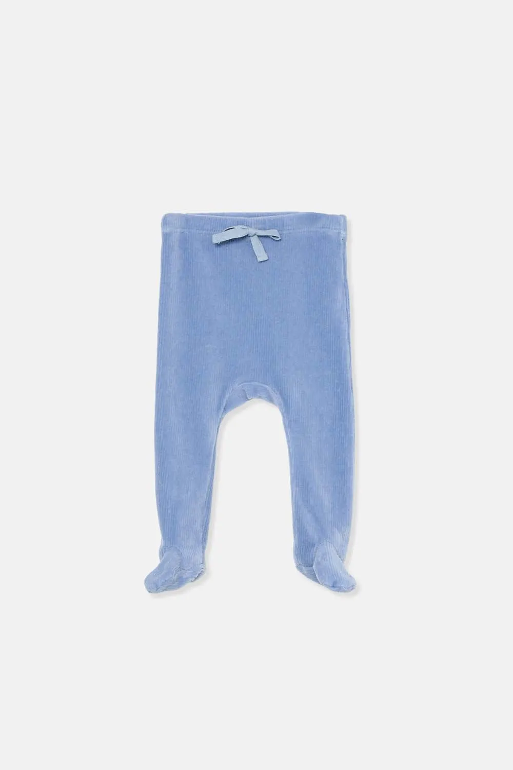 VELOUR CORDUROY NEWBORN PANTS