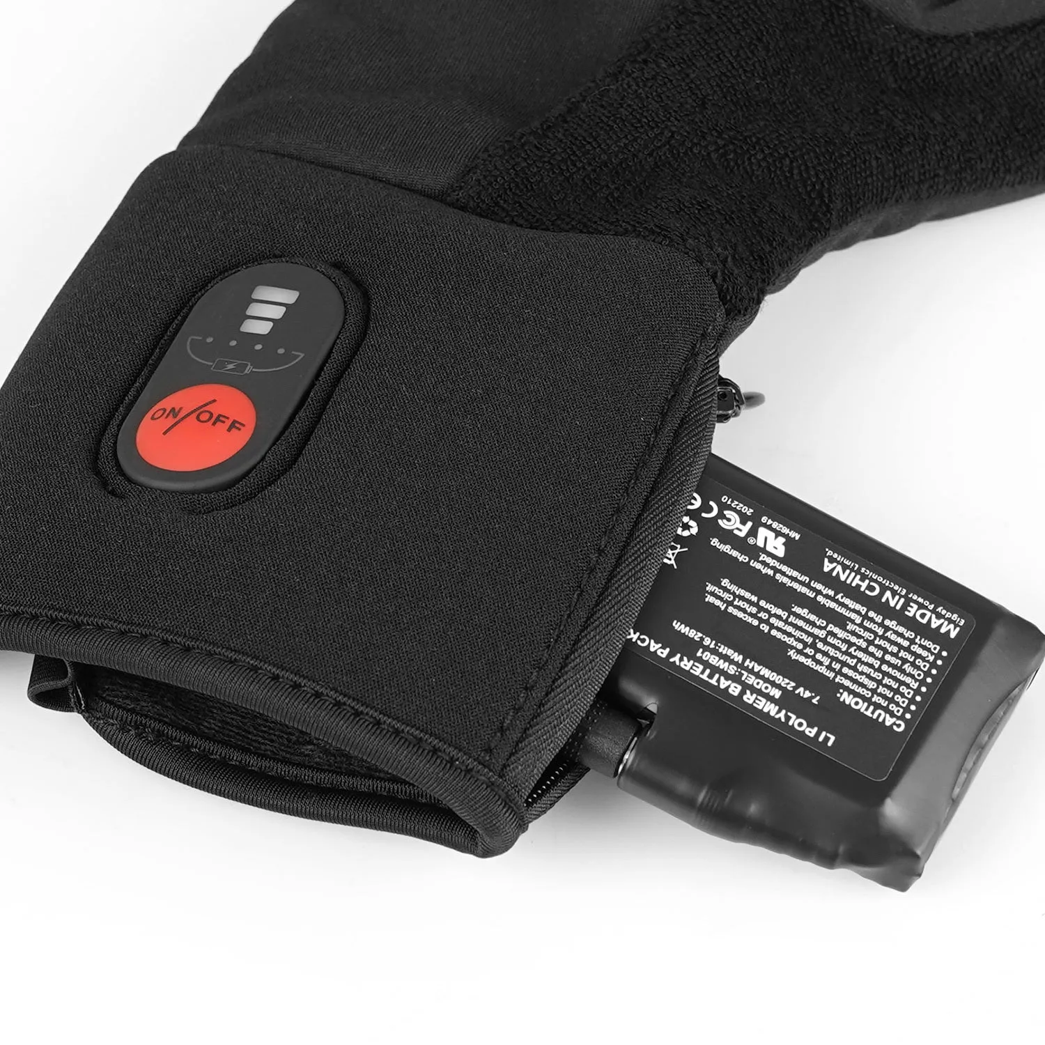 Windproof Water-resistant Thermal Grip Heating Gloves