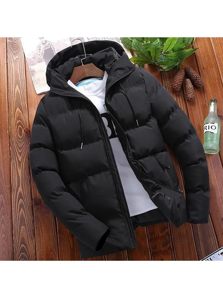 Winter Men's New Short Cotton Jacket Slim Cotton Jacket