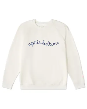 Women's Organic Pullover Sweatshirt Apres Bedtime [Cream]