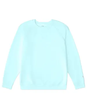 Women's Organic Pullover Sweatshirt [Aqua]