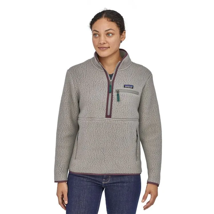 Women's Retro Pile Marsupial Fleece Pullover